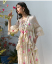 Pre order Eid Floral dress 