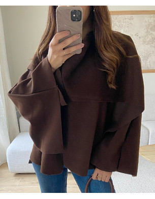 Collar cape jacket