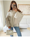 Collar cape jacket