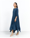 Pleated flowy Spanish dress