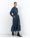 Denim dress  with belt 